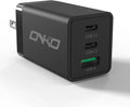 67W Plug Port GaN PD&QC with Power Foldable Adapter Charger, 3 USB C USB Wall USB Adapter, C for
