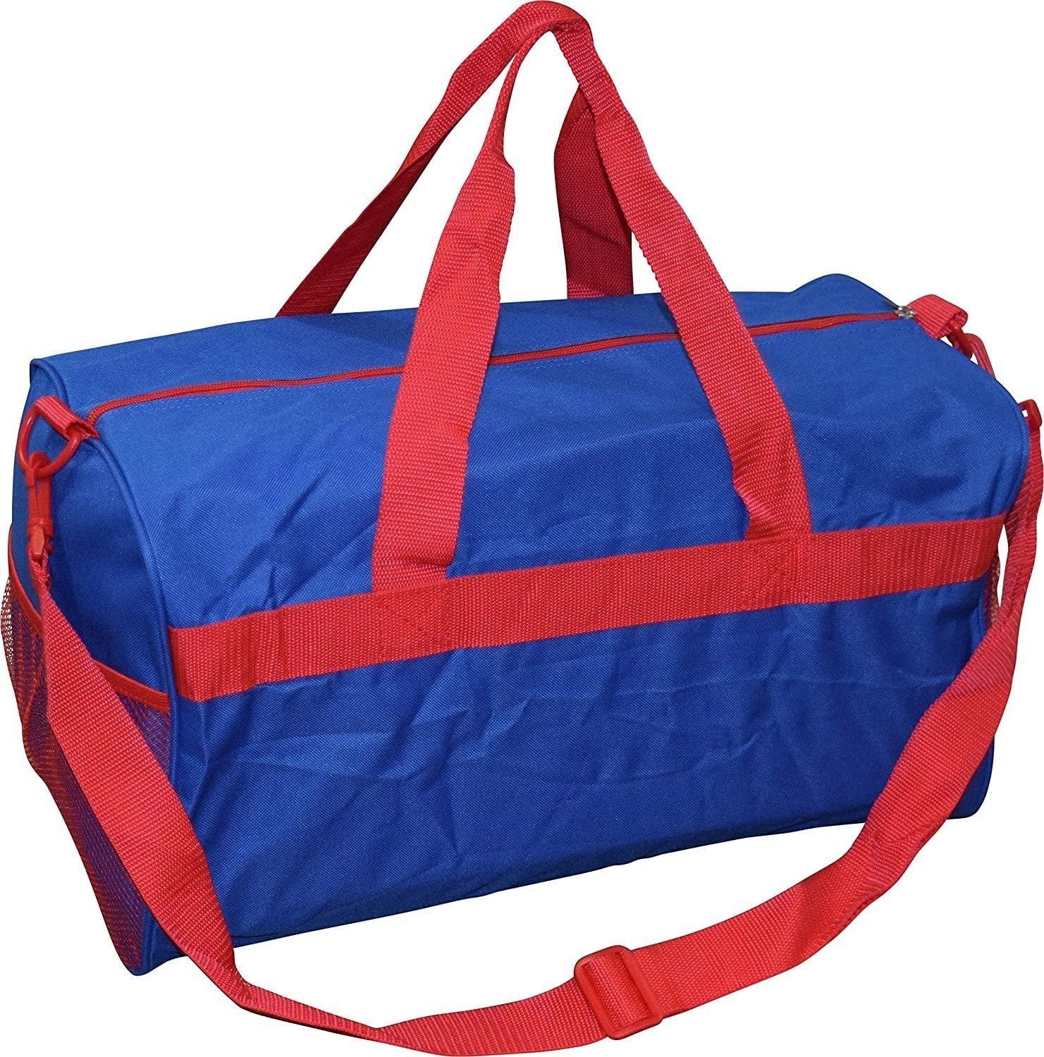 Friends & Blue Mouse Mickey Carry-on Bag Boys Red Duffel 18"