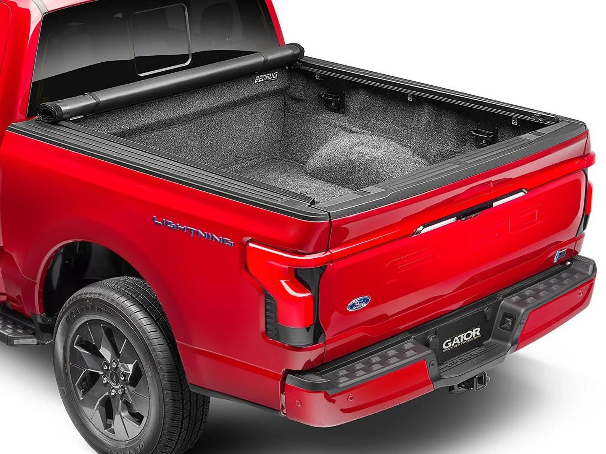 5'7" 2022-2024 Cover Toyota with Bed by Out Gator RealTruck System Tundra Tonneau Deck Rail Roll-up With Compatible SRX