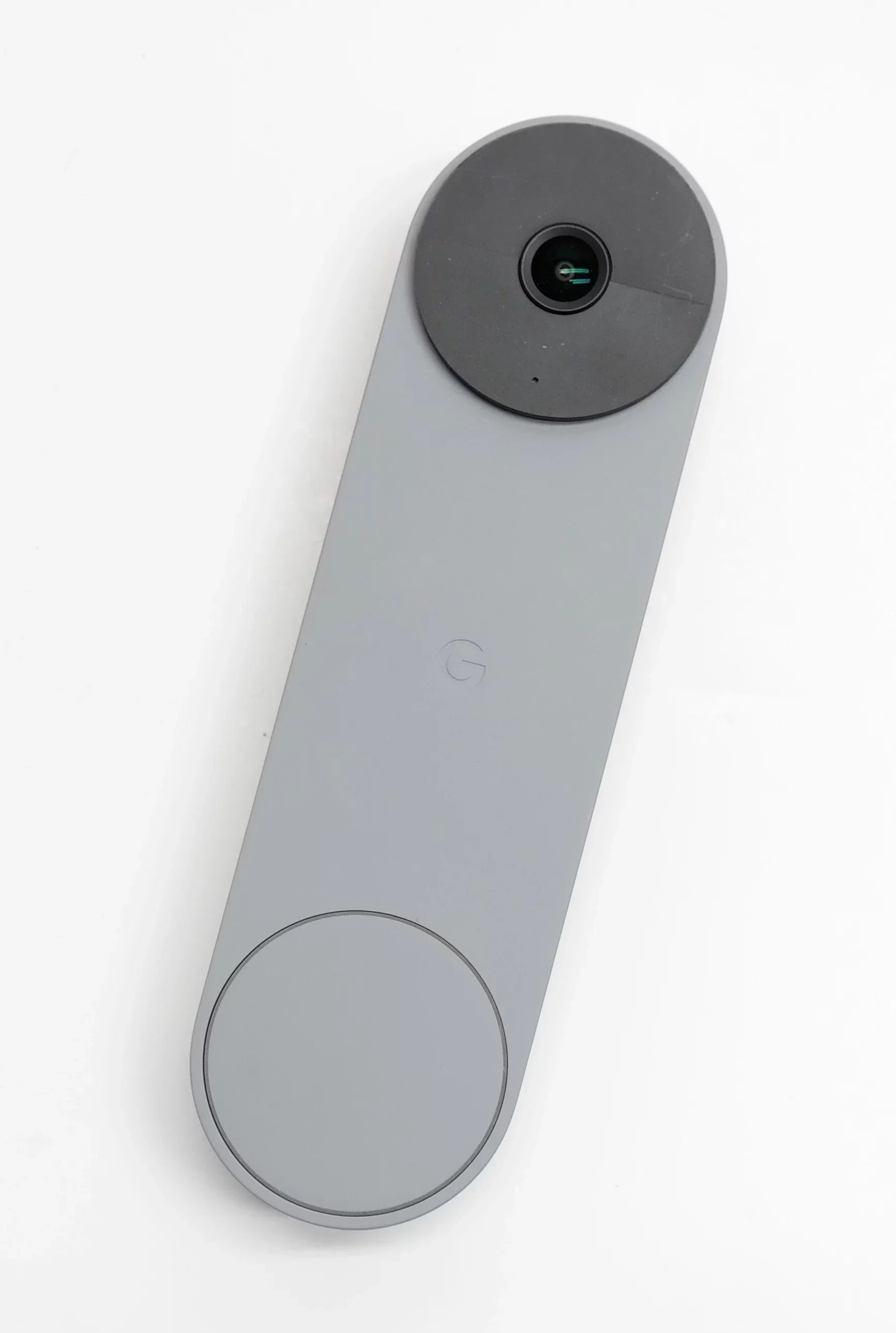 included Video Google not GWX3T (Battery) WiFi (doorbell Nest Gray GA02076-US Smart only) accessories - pre-owned Doorbell