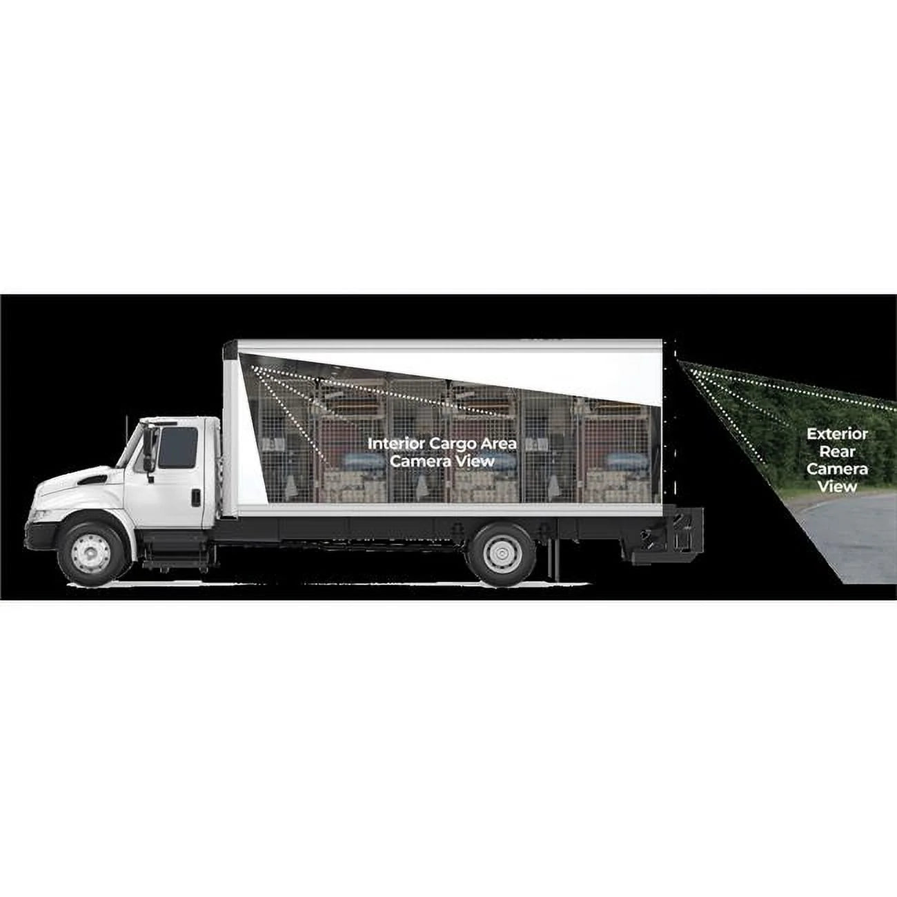 System BRMFVMR-1160 Fullvue Cargo Brandmotion Camera Mirror