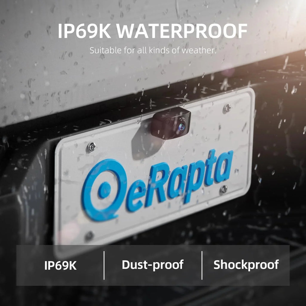 IR IP69 for Backup Inch Camera RV/Trailer/Truck/Van Vision Wireless 7 eRapta HD AWT7 Waterproof 1080P Monitor Night