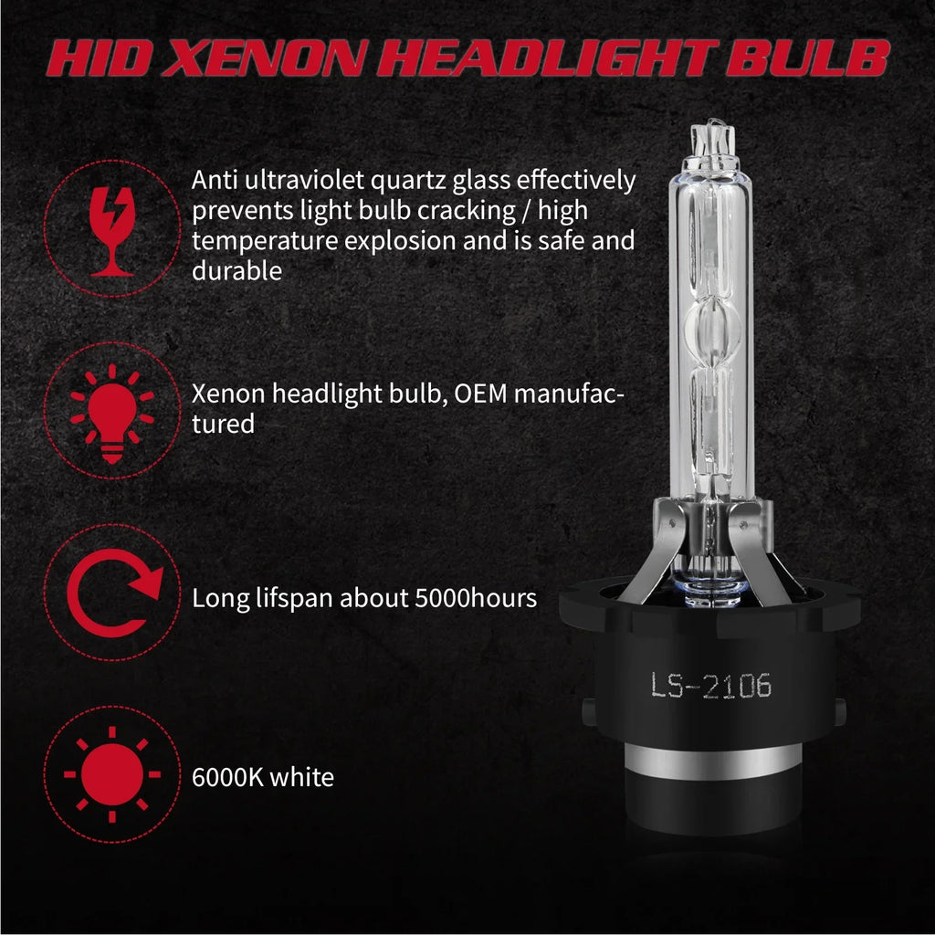 HID H8 Bulbs Headlight H11 CX-5 4pcs Fog 2018 Led Lights SKN D4S for Mazda