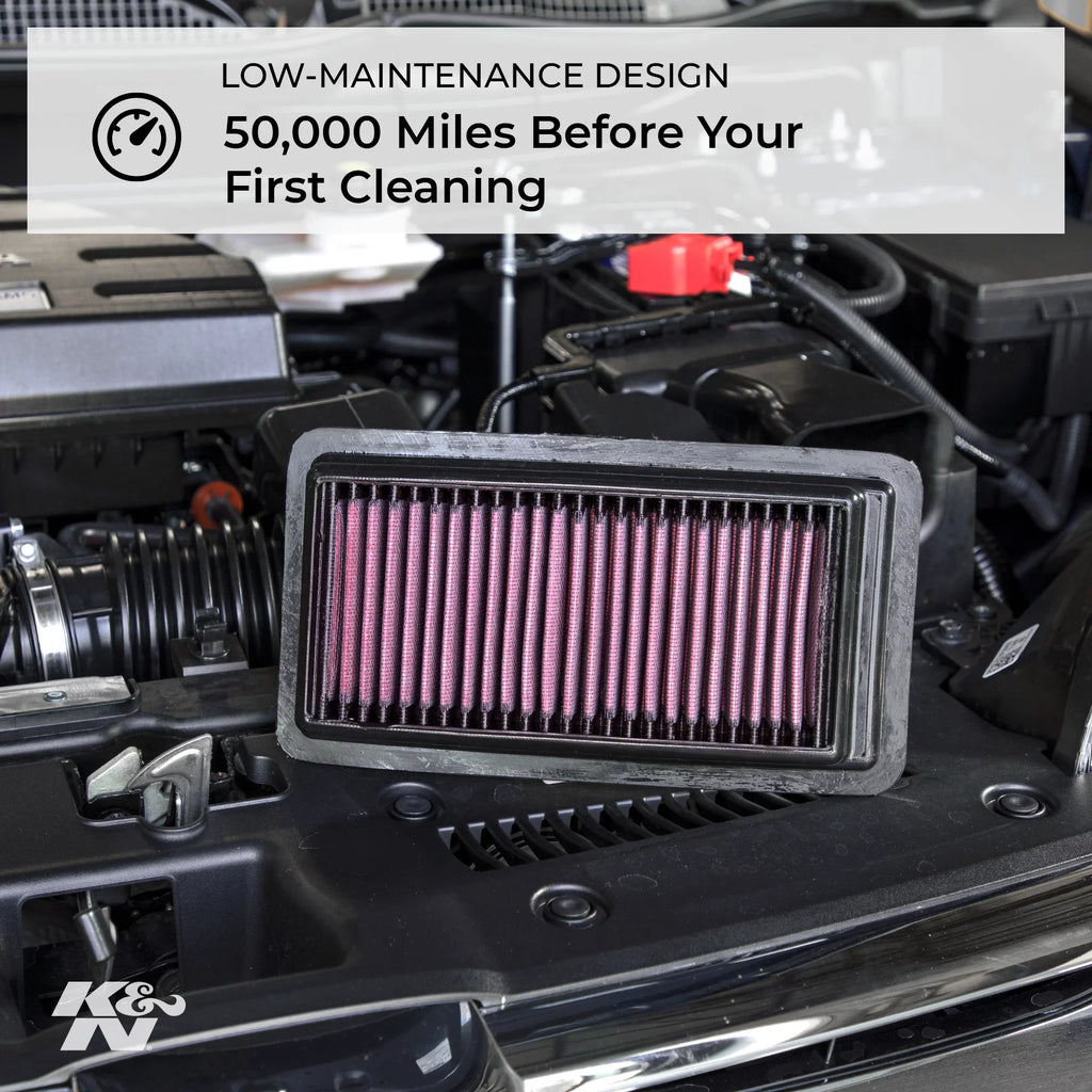 (Accent, Replacement Rio), Filter: 2018-2019 Performance, K&N Filter: Air Washable, HYUNDAI/KIA 33-5081 Premium, Engine High