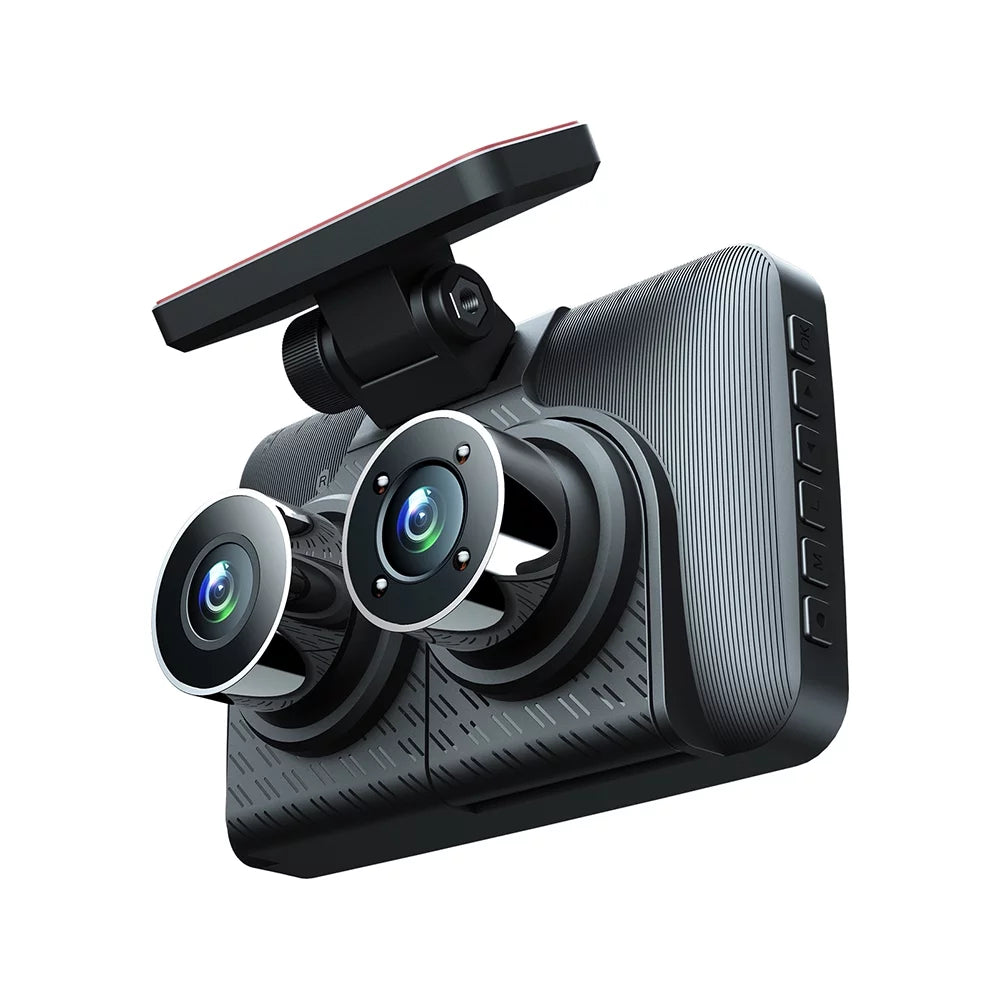 Vision Motion Detection with Safety Driving Recorder Triple & Dash Camera Auto Cam, Night