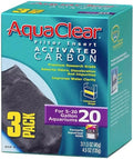 3/pk Inserts Carbon Filter 20 (4 Aquaclear Size Activated - Packages)
