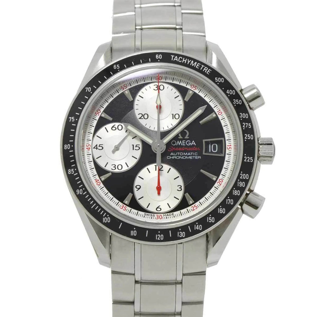 (Good) Pre-Owned Black 3210 Men's Dial Omega Speedmaster 51 OMEGA Date Automatic Watch Chronograph