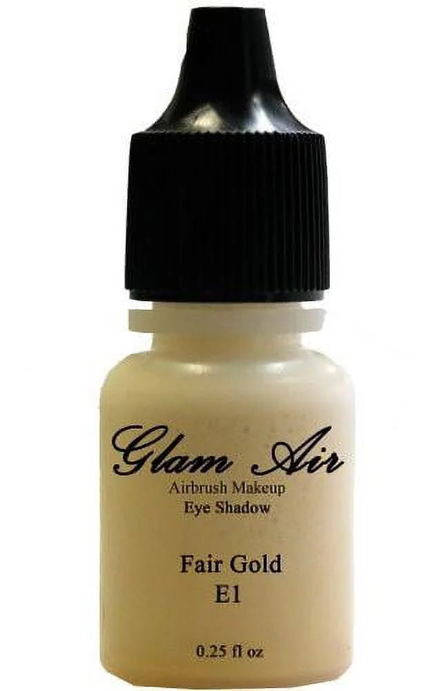 &amp; Green, Green, Cocoa, Fl. (3) Airbrush Eyeshadow Cocoa, Air 0.25 Shimmery Bottles Set of E4Copper Fair Glam Water-based s-E1 of Three Oz. Gold Fair Copper E9shimmery Gold