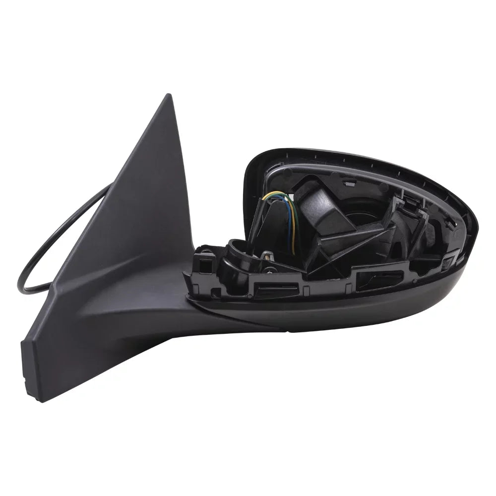 Match Mirror Brock Heat-Signal-Camera With Aftermarket Sentra 2020-2021 Paint Black Compatible Driver Replacement Without Power Nissan Left To
