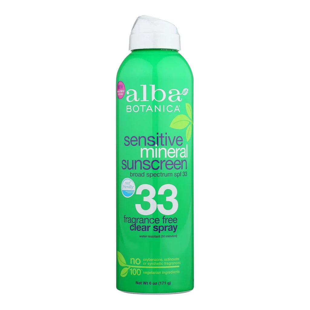 Fluid Mineral Ounces 1 - Alba Face - Each-5 Sunscreen Spray For Botanica
