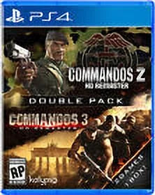 Commandos HD Pack 2 PlayStation 4 V Double (COMMANDOs & [New 3 for HD) COMMANDOS