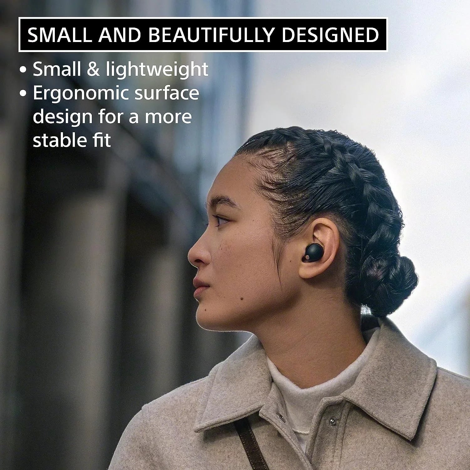 Coverage High-Res Sony Canceling 2 WF-1000XM5-BLACK Earbuds Year (2023) by an Additional Noise Wireless Protect with Epic