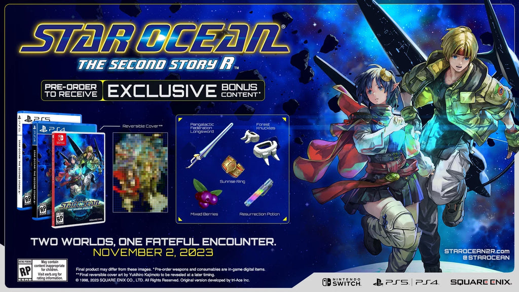 The Second Story R, Star Ocean PlayStation 4