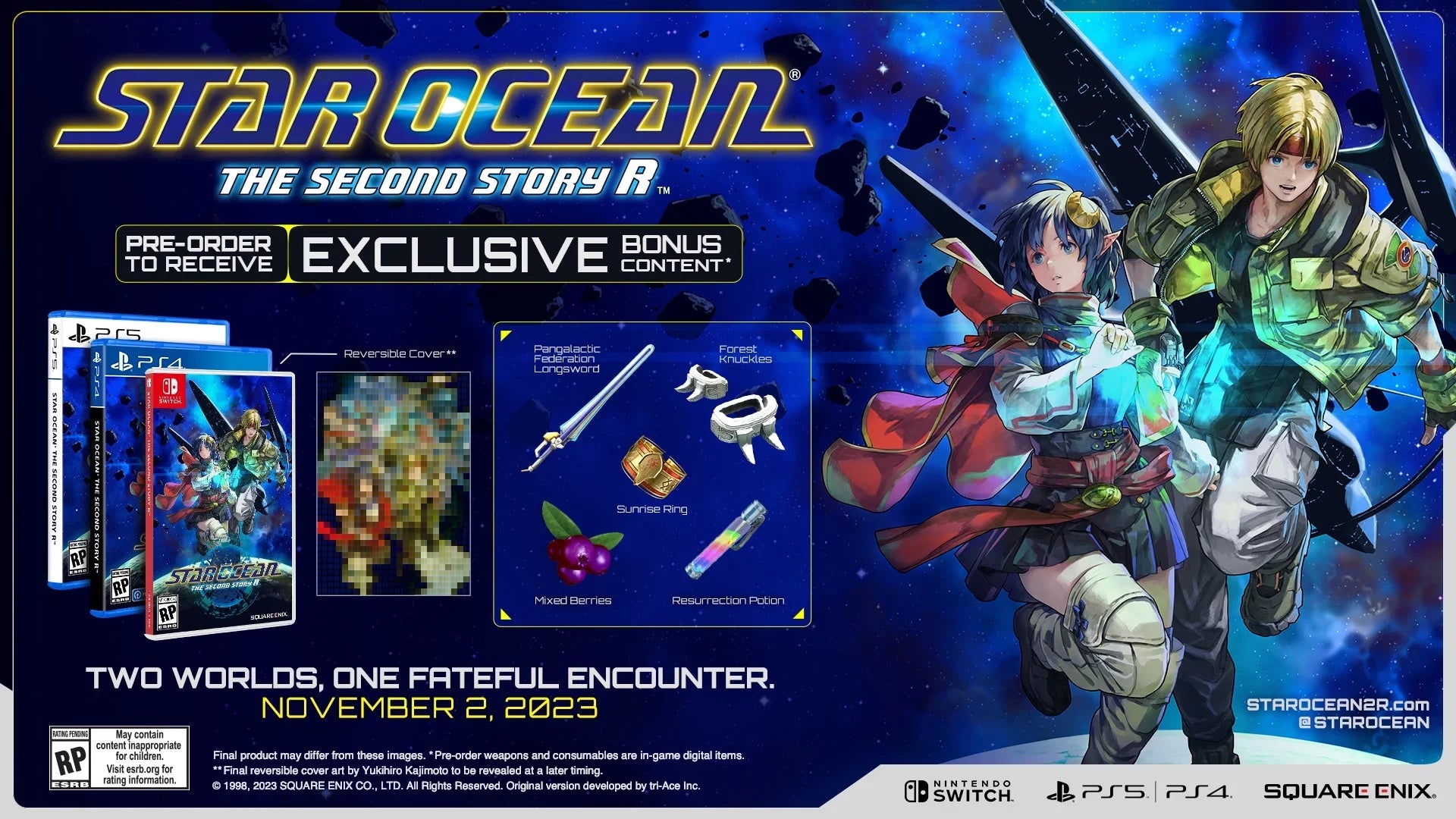 The Second Story R, Star Ocean PlayStation 4