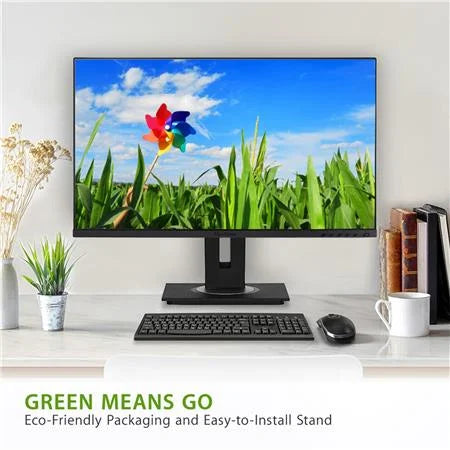 Ergonomics Home Degree Office VG2756-4K 4K and Display Integrated IPS Docking RJ45, HDMI, Tilt USB Monitor C 27 Inch Port ViewSonic 3.2, 40 for with and