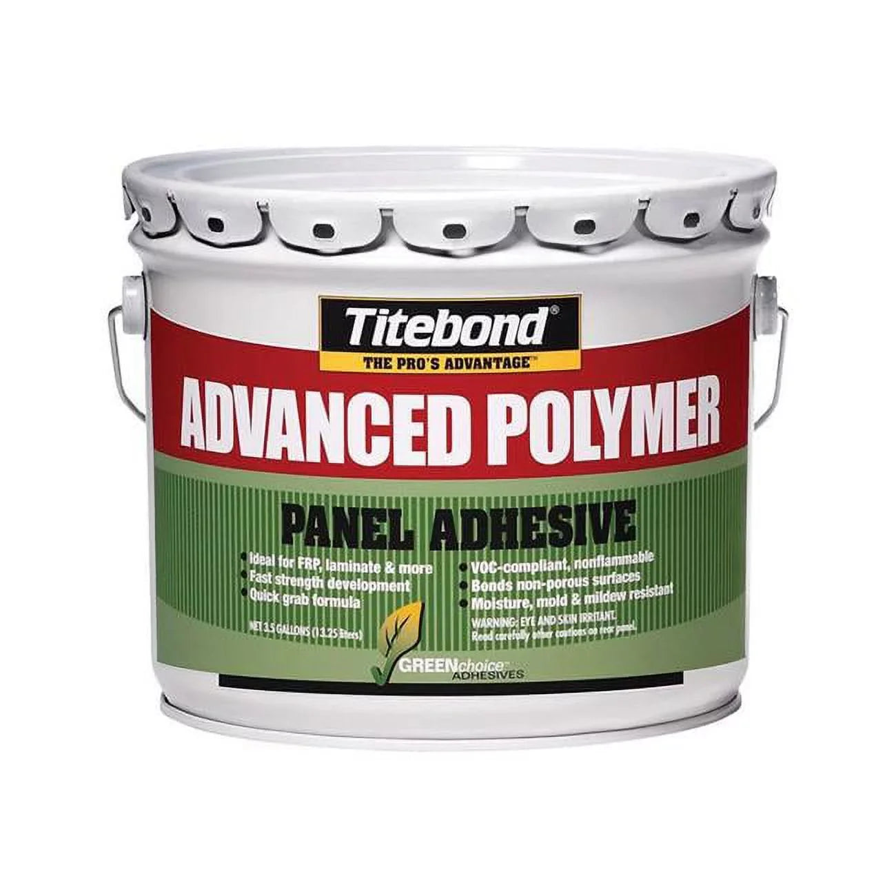 4319 Pail, Titebond gal Adhesive 3.5 Advanced GREENchoice Panel Polymer