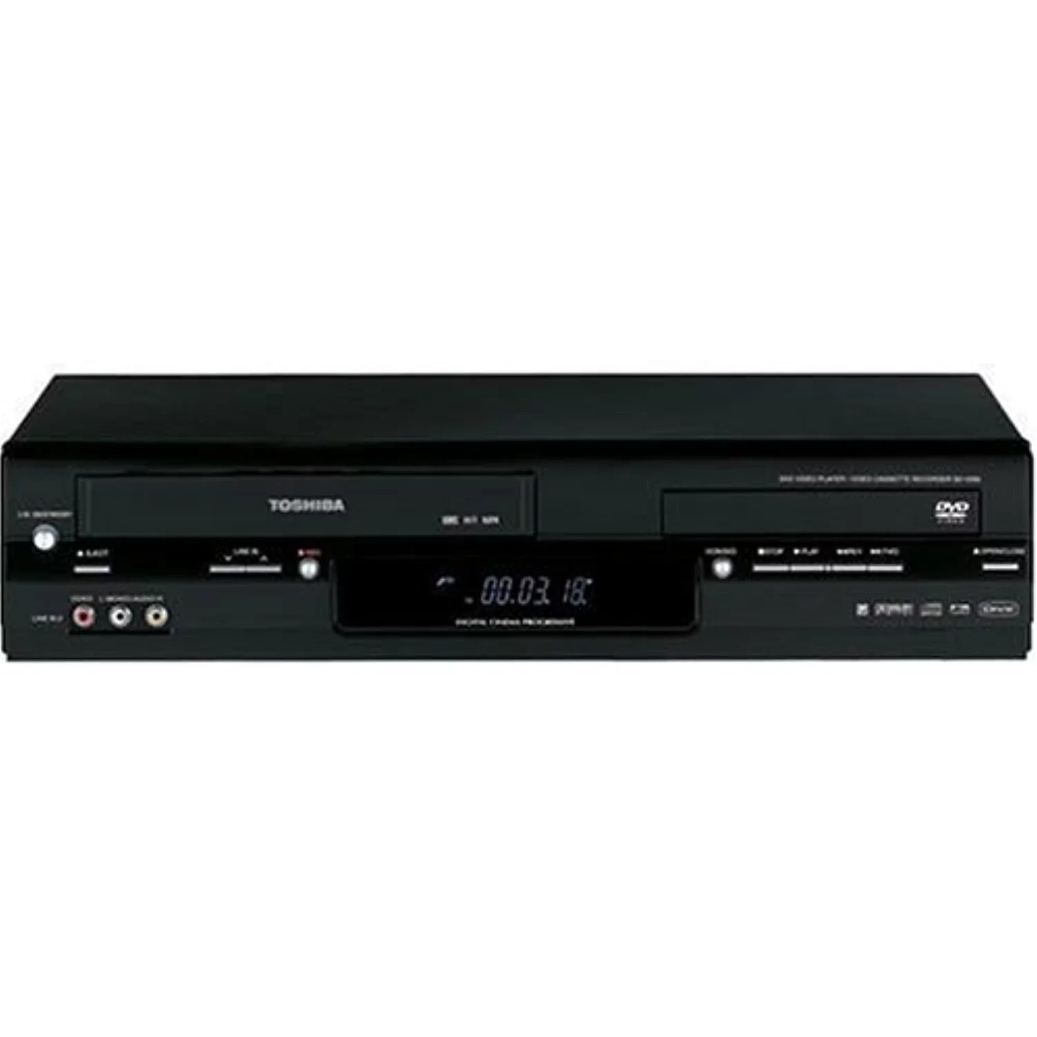 DVD/VCR with Cables A/V SD-V295 Combo Manual Remote, Tunerless  and