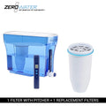 with ZD-018 Meter Cup Water Quality Filter Pitcher ZeroWater Water 23 ZD018,