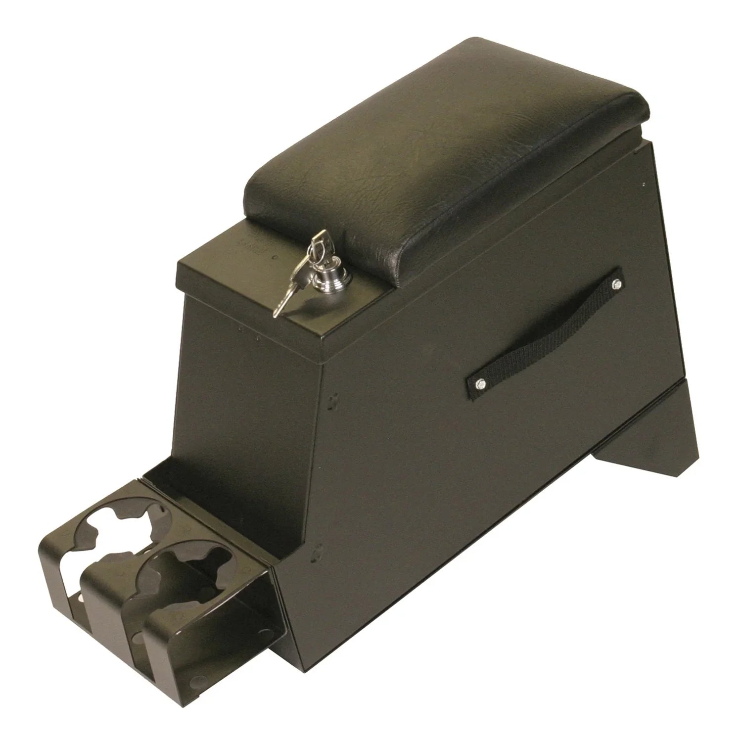 II Series 012-01 Console; Products 8" Black Tuffy Security Wide