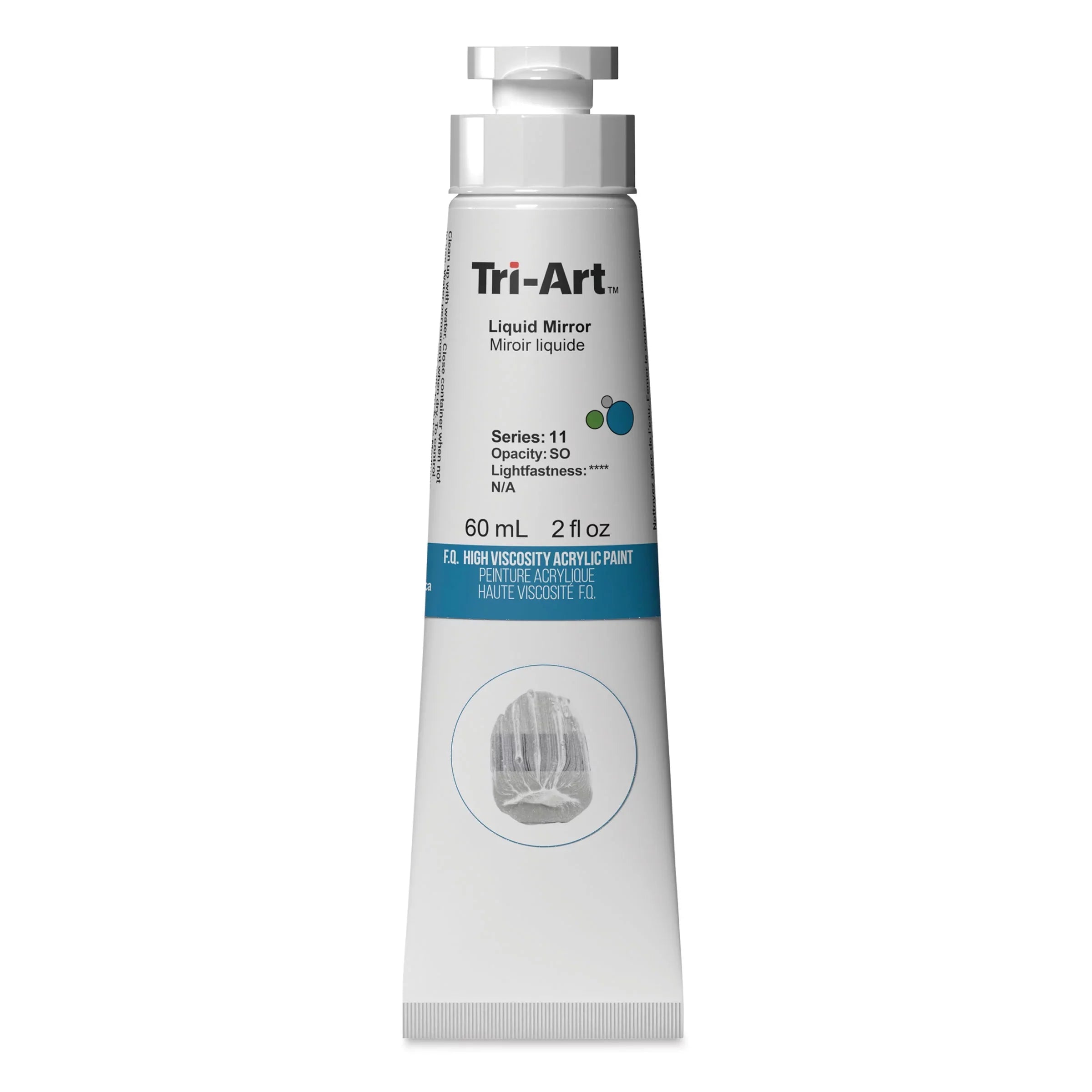 60 High Artist Viscosity Liquid Tri-Art ml tube - Acrylic Mirror,