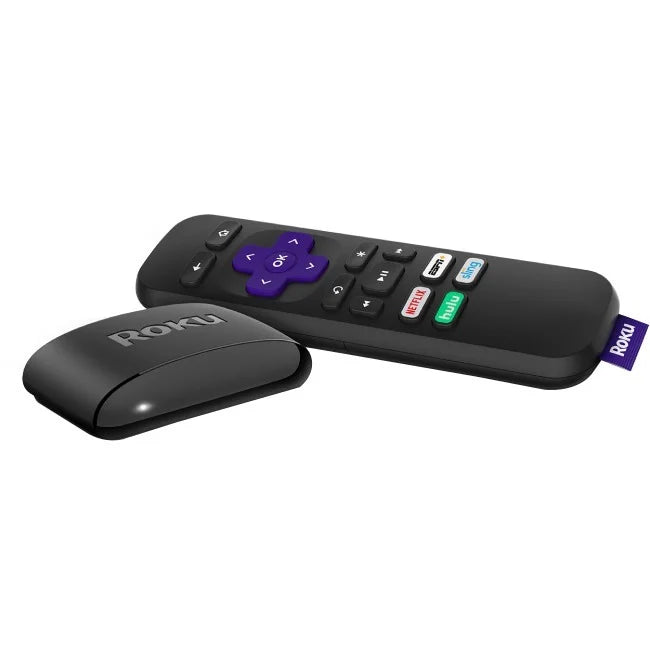 and Speed Cable with HD Media Streaming Roku Simple HDMI Express High Remote Player