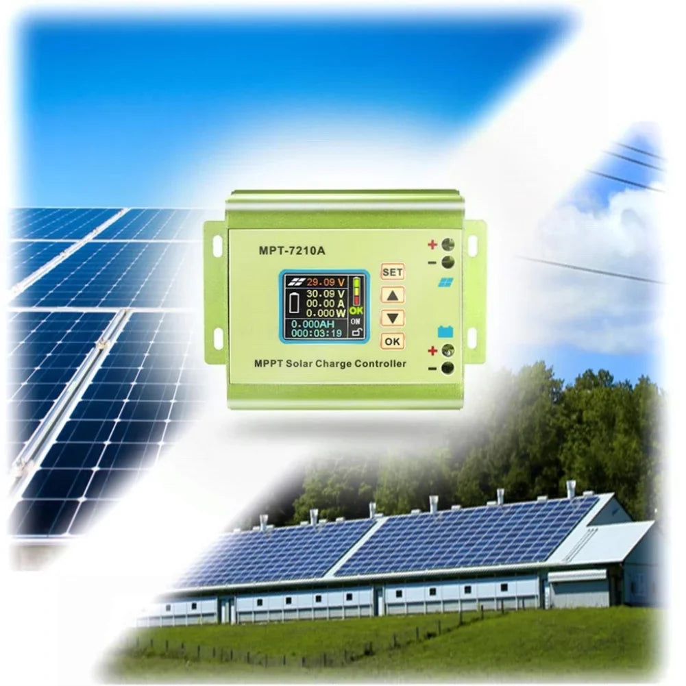 Boost Solar V Numerical 24 Battery Controller, Voltmeter Module Control Ammeter V Charger 72 to Mppt