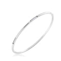 Enterprises Ladies Diamonds 1.8 14K Chad White Bracelet Carat Bangle Harry Cut Gold - 40755 Round