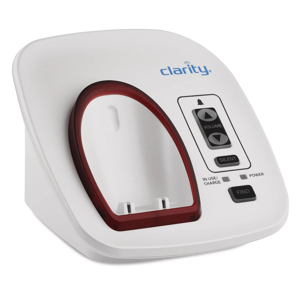 Button Speakerphone with Amplified White ID, Cordless Big Clarity Caller Talking