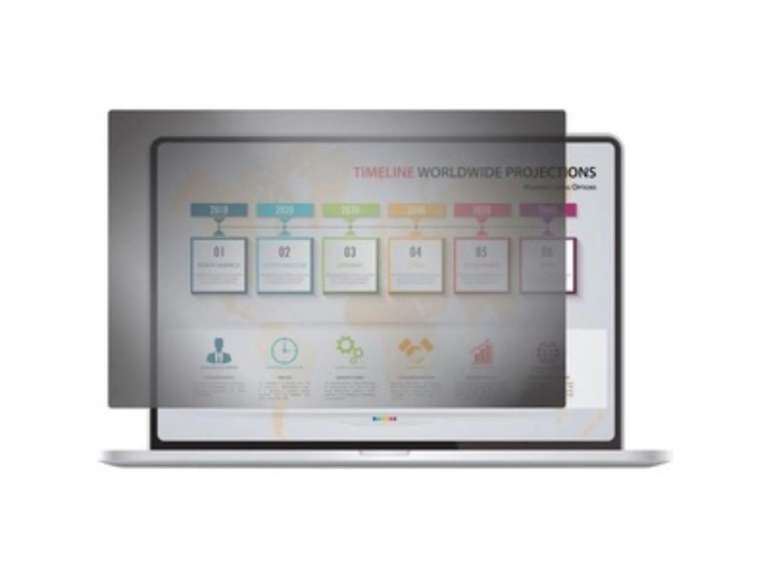 14" Widescreen Filter Black PV0016-B1 for Privacy Rocstor Laptop, PrivacyView