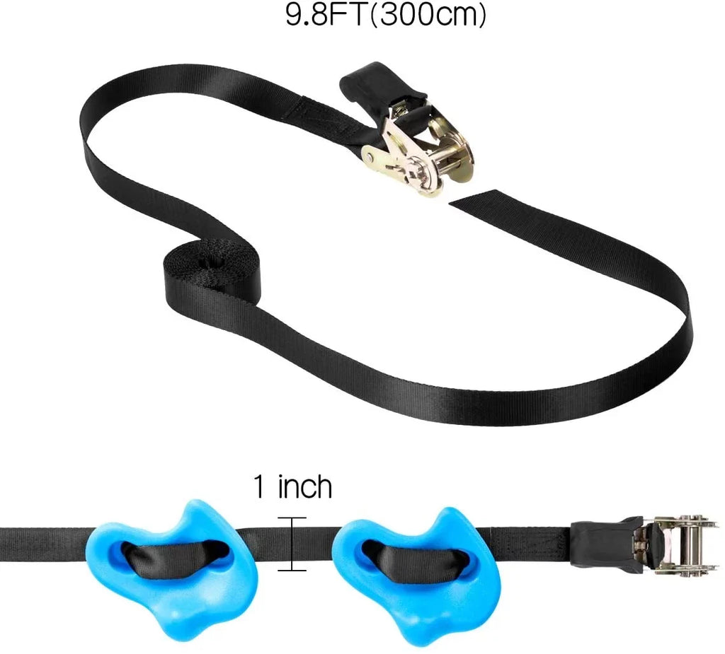 Climbing Obstacle Warrior Course 18 6 Tree Outdoor Kids Ratchet Rocks Tree Living Holds Large Climbing, Climbing and Sturdy Brizi Straps for Training for