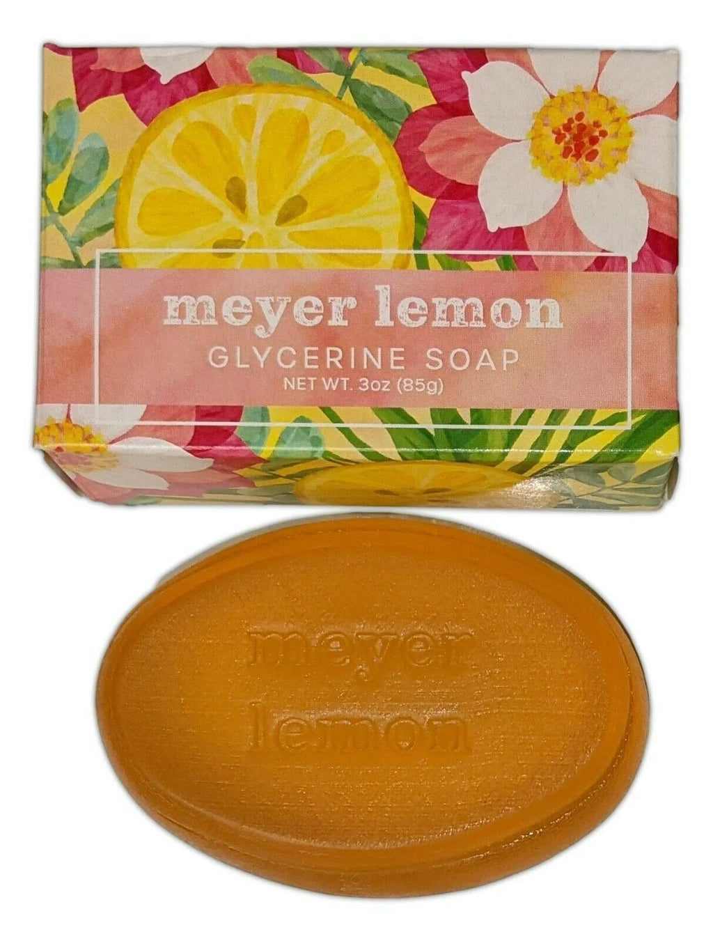 Mango, 4 Lemon, Lime Bay Each, Orange, Set 3 oz. GLYCERINE SOAPS, of Greenwich