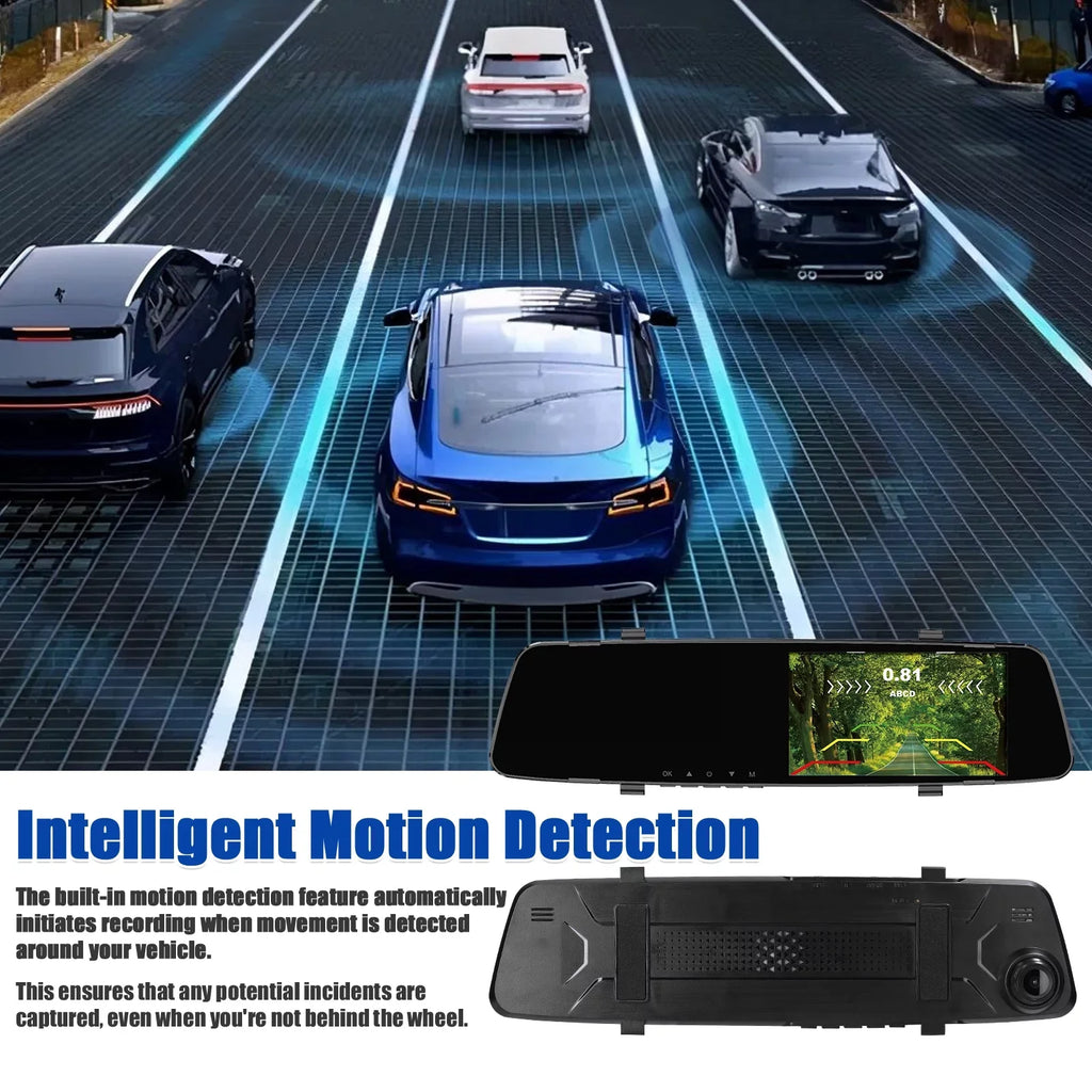 Rear Reverse Radars 4.3 Cam Screen Dazzduo Rear DVR 4.3 Camera,Camera Reverse Dual Inch Camera Radars Rear Reco Dash Dash 1080P Radars 4 Support Dash Dash Dual Rear Screen Inch Inch Camera
