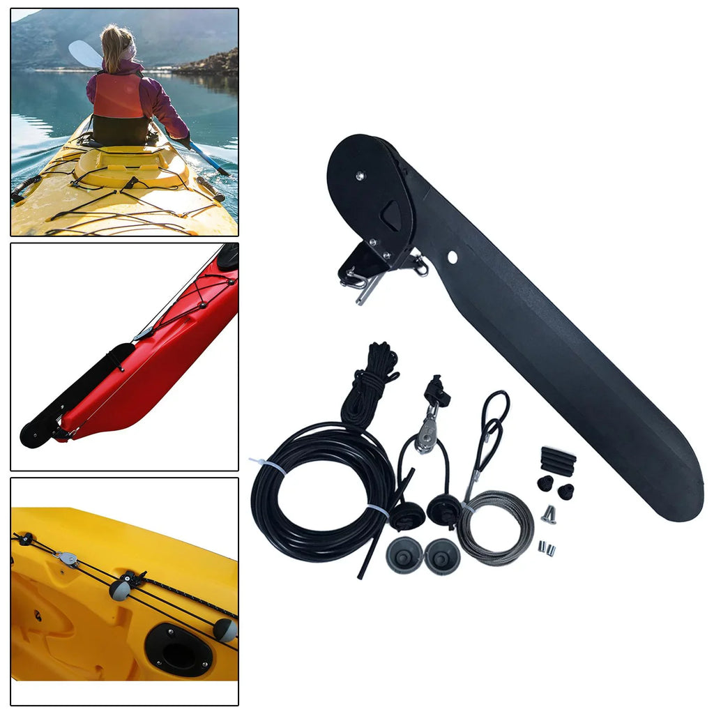 Kayak Steering System Boat Direction Rudder Canoe for Fishing Control