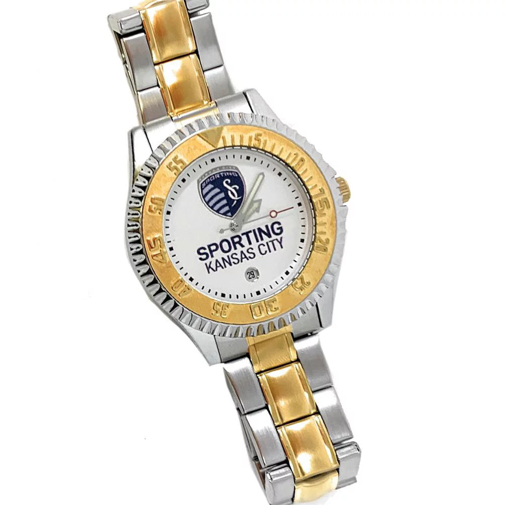 Louis Time Watch Men's Silver Blues Game Watch Gold 2019 Champions Two-Tone St