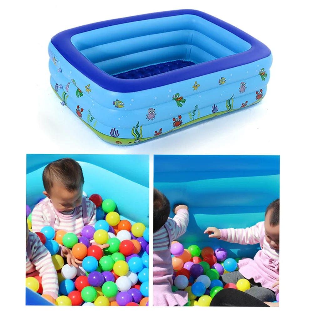 Kid Pool Portable GoolRC Basin Swimming Inflatable Bathtub Pool Swimming