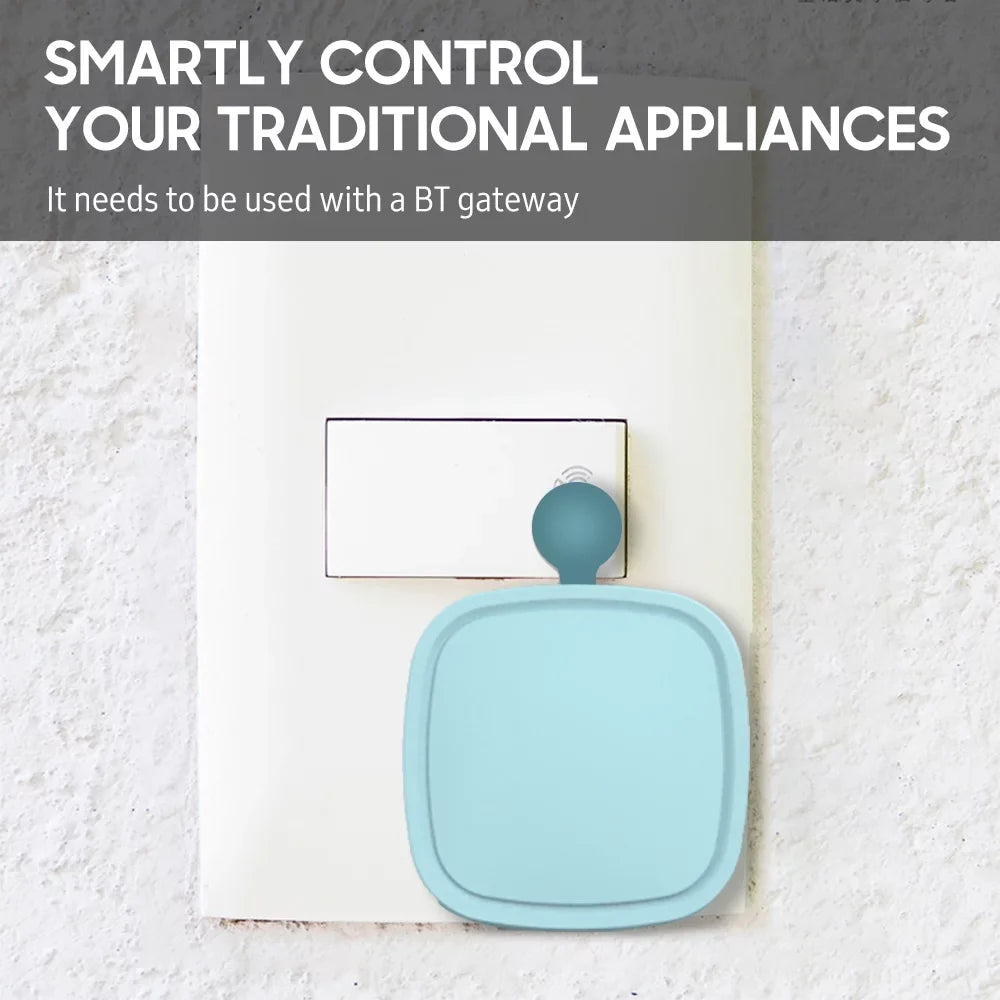 Switch BT Controller Home Voice Smart Controller Fingerbot Control Home Gateway APP Appliances Schedule Control Automation Fingerbot Timer Required) (BT Pusher