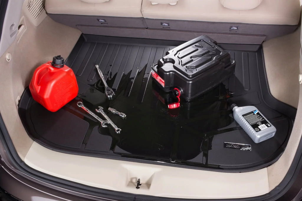 Set Expedition, Ford Black Center 2nd Seats Liner Bucket without for Row 2011-2017 Floor Smartliner Cargo Console & with SA0183-B0303-D0183 Mats