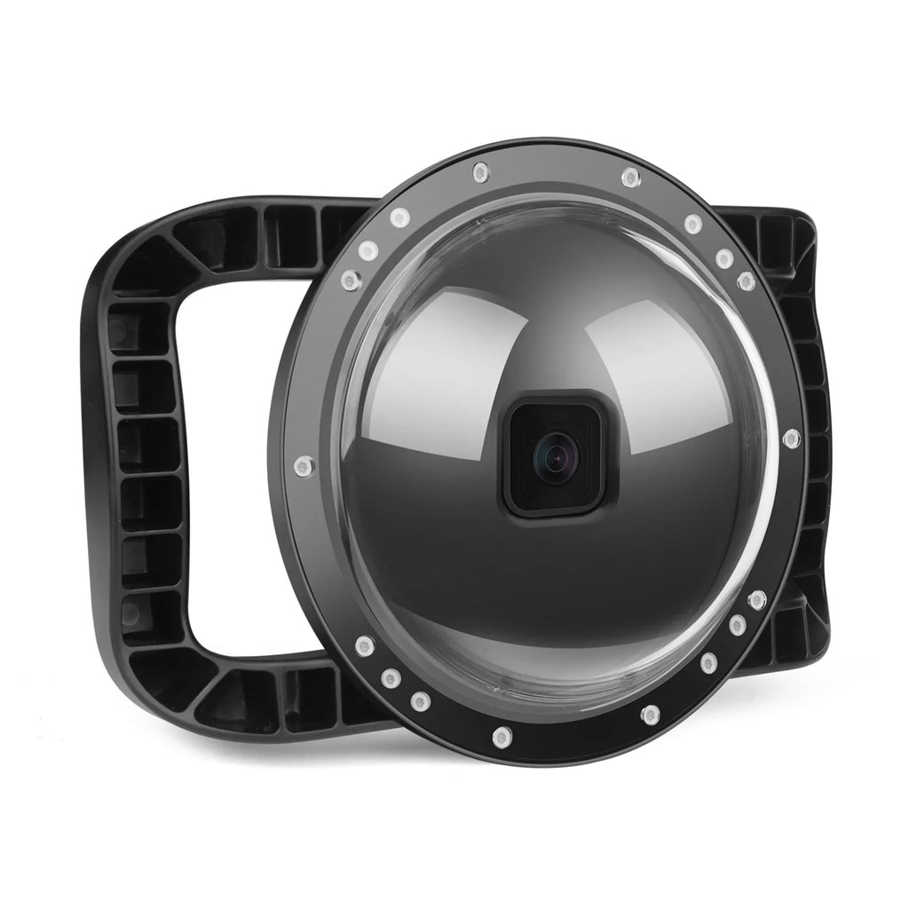 Handle Port Hero Black Dual 180° SHOOT Wide Angle Hero 10 for Dome XTGP559 - Case Waterproof, 9 45m