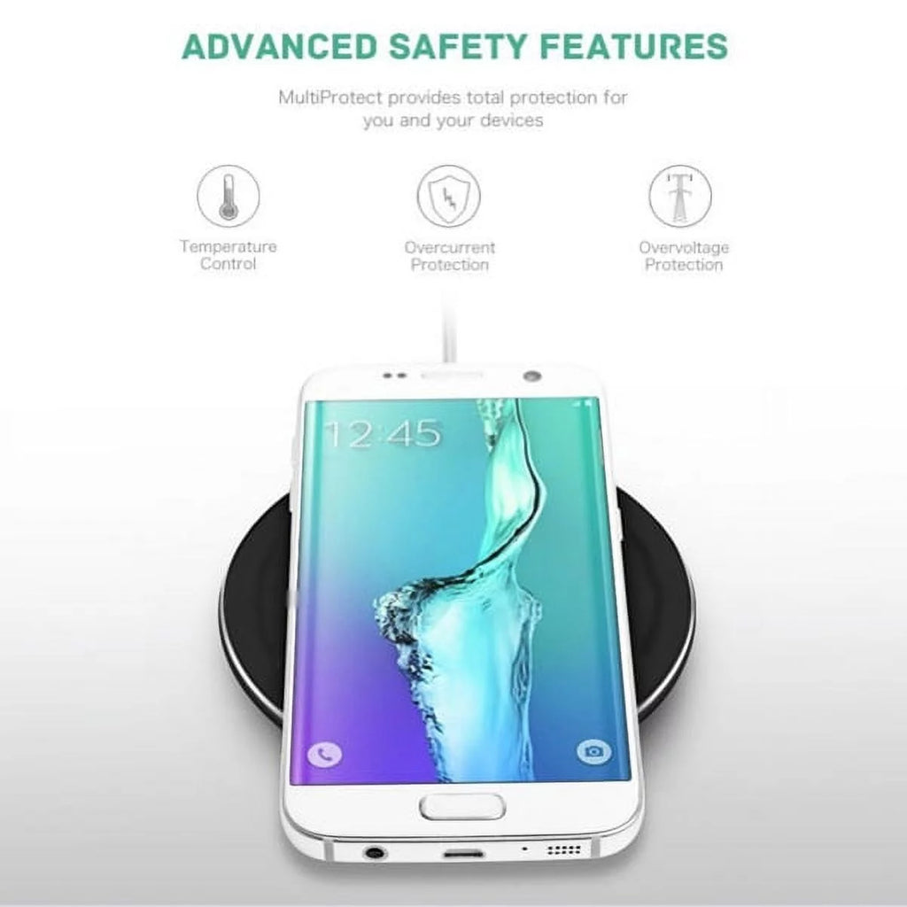 Phone Home K3K Razer Charging Ultra Wireless 10W Wall 2 S8 Edge+ Nokia - S8+ S6 AC Slim 1020  Charger USB S9+ Galaxy w Compact Lumia S9, Edge - Fast S7 Pad Charger 18W for Fast Adaptive