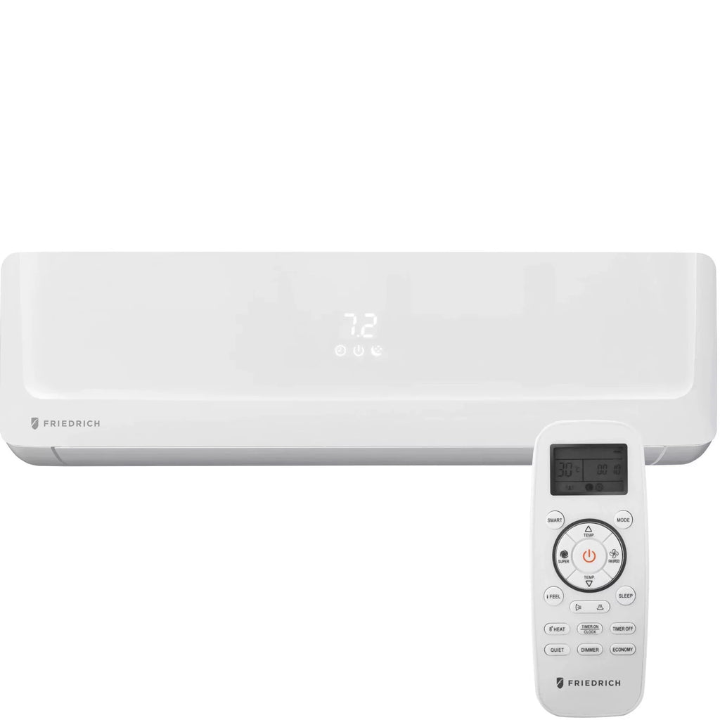 with Conditioner 24000 and BTU Friedrich Air Floating Indoor Tri-Zone 9000 with Air Mini BTU Heat Air Floating Pro Split Air Bundle Conditioner Heating Pump Pro
