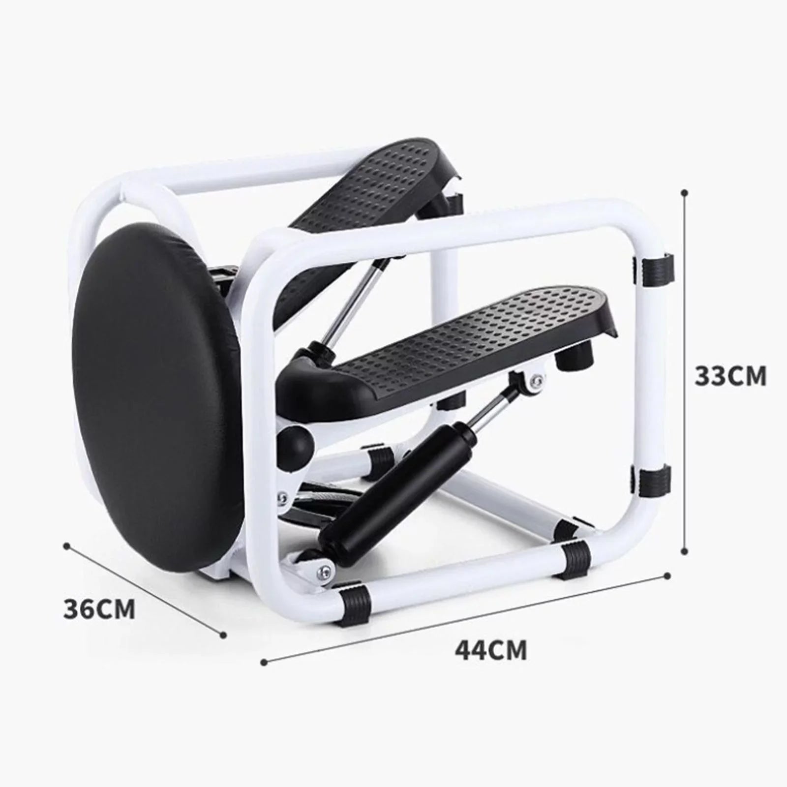 Stair Black Mute Fitness Steppers Exercise Stepper Accessories for for Workout Gym