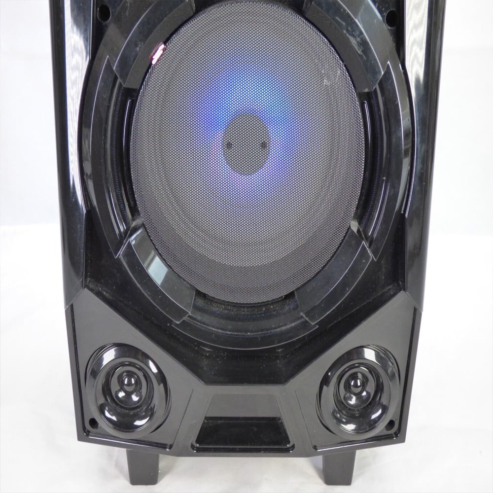 Rechargeable Lights Home Input Outdoor LED Microphone Bluetooth USB Tailgate Speaker