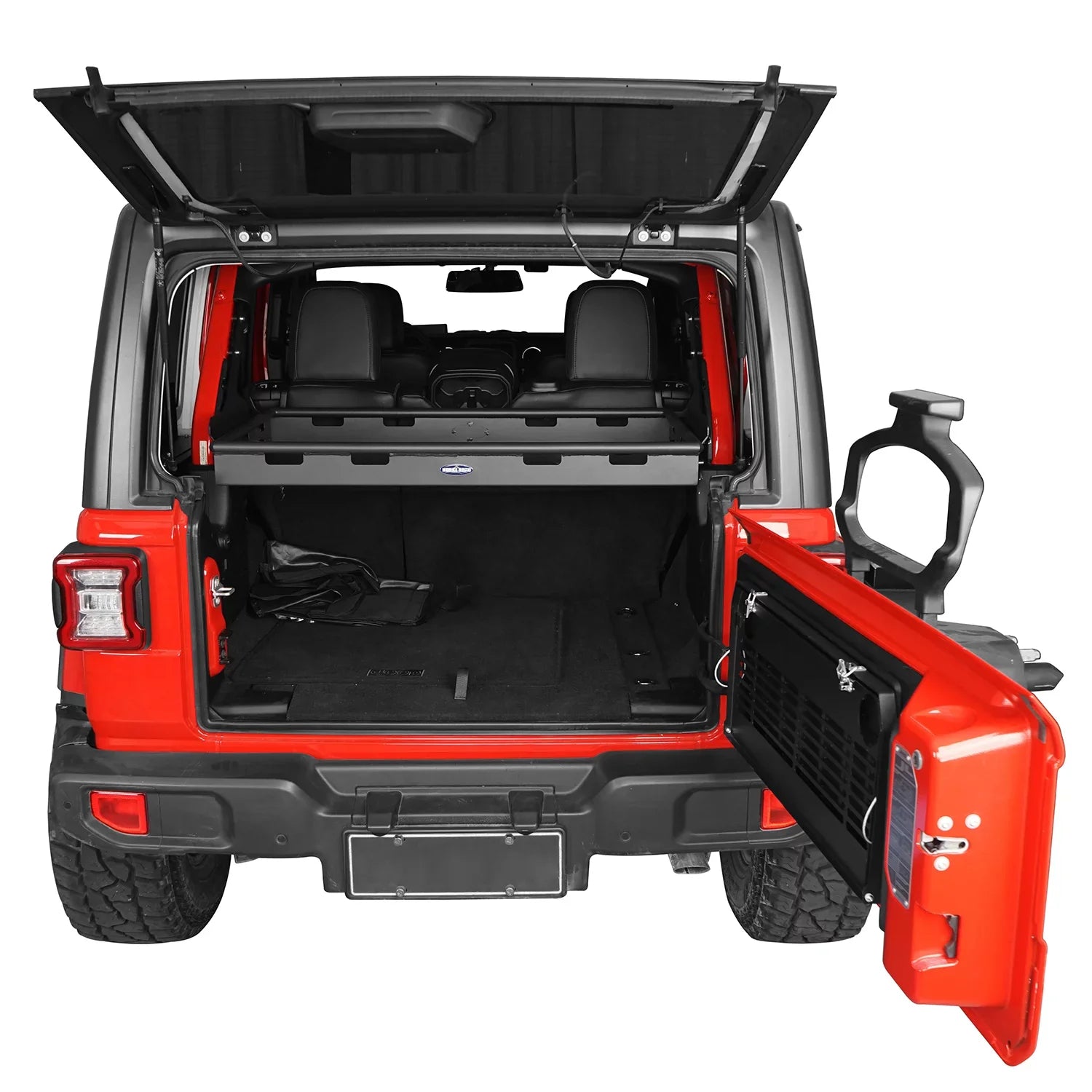 for Hard JL Steel Jeep Interior Hooke 2018-2023 Carrier fits Wrangler Top Cargo Road