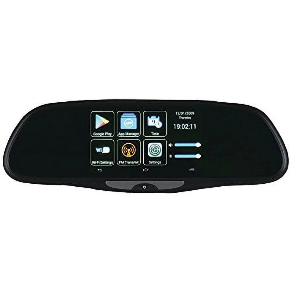 Carkuda Built-in Google With Waze Mirror Rearview VTG500X Monitor 5" & Camera, Dvr, Maps BOYO