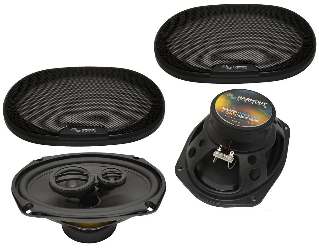 Fits HA-R69 Speakers Harmony S70 Deck Replacement 1998-2000 Speaker Volvo Rear