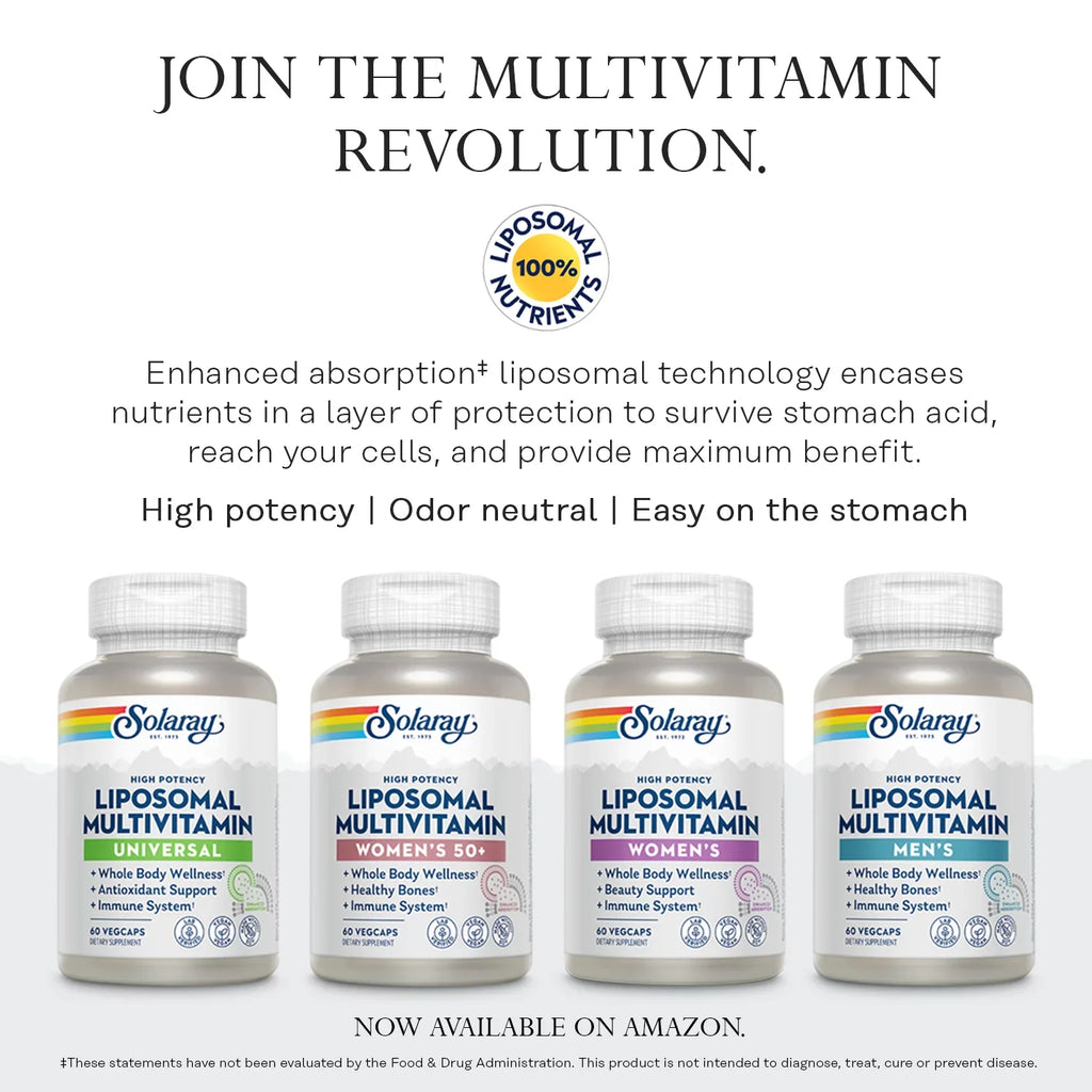 Bioflavonoid with Vitamin Healthy Function, 250 VegCaps Nails Support, Concentrate C Immune & Hair Solaray Skin, 1000mg,