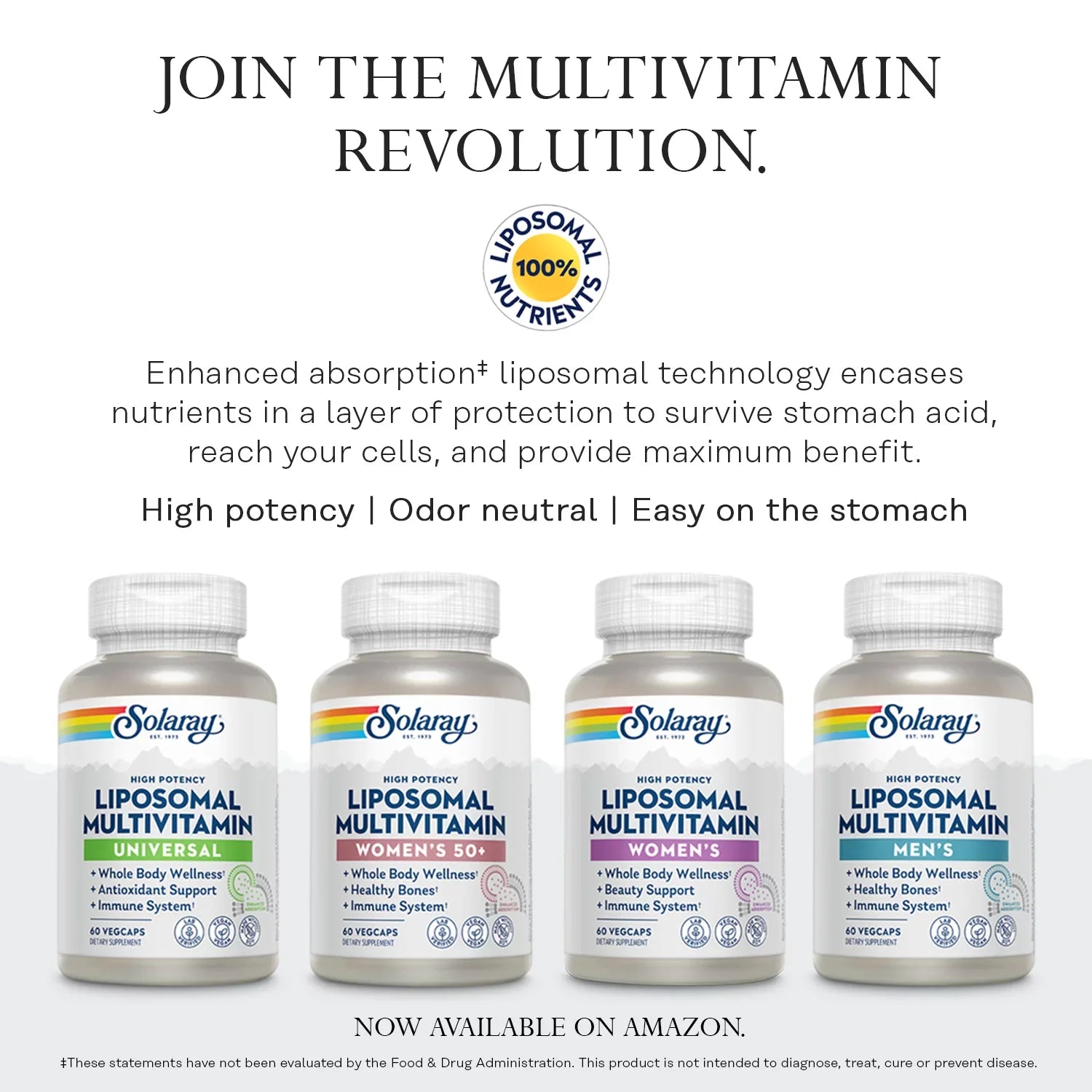 Bioflavonoid with Vitamin Healthy Function, 250 VegCaps Nails Support, Concentrate C Immune & Hair Solaray Skin, 1000mg,