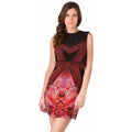 Red Gottex Dress - Imperial Indochine - L