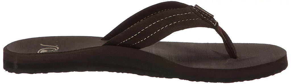 3-Point Men's Carver Suede Flip-Flop Quiksilver