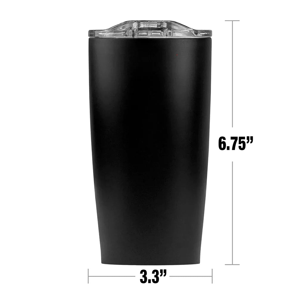 & Hot Wall Coffee 20 Drinks Hobbit/Bofur Insulated for Cold Sliding and Double The Steel with | oz Stainless Travel Vacuum Mug/Cup, Tumbler Beverages Lid Leakproof Great